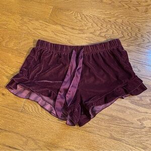 Victoria's Secret Black Sleepwear Pajama Shorts Size XS